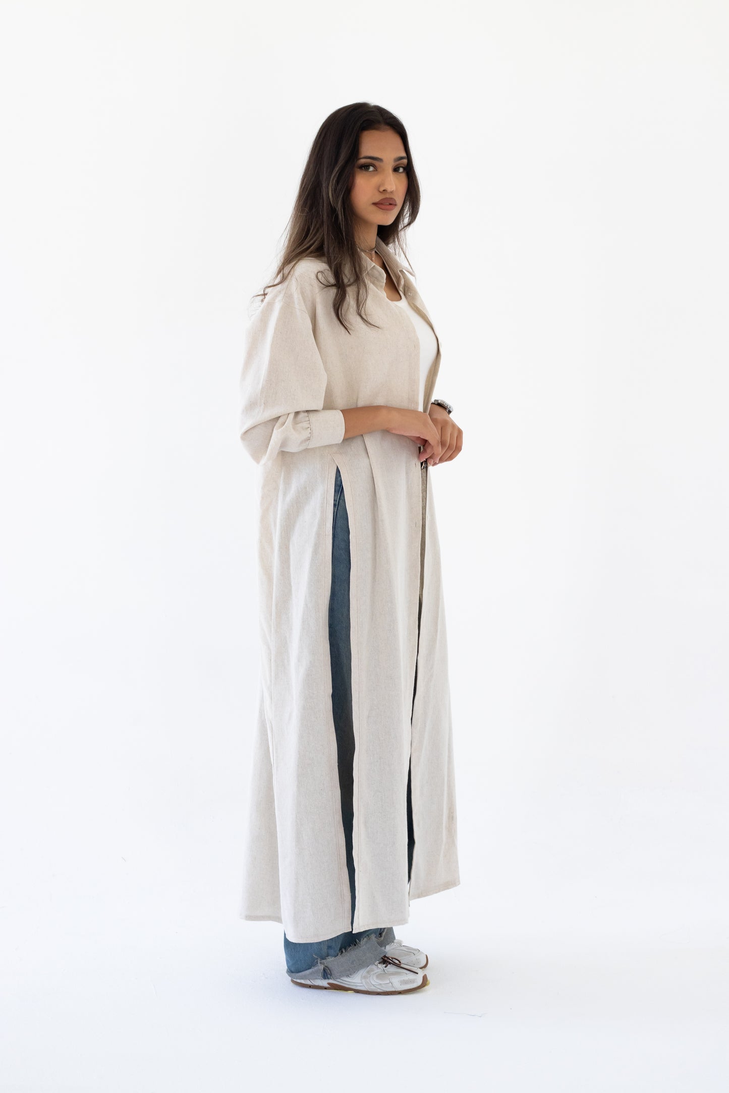 The Essential Shirt In Off White