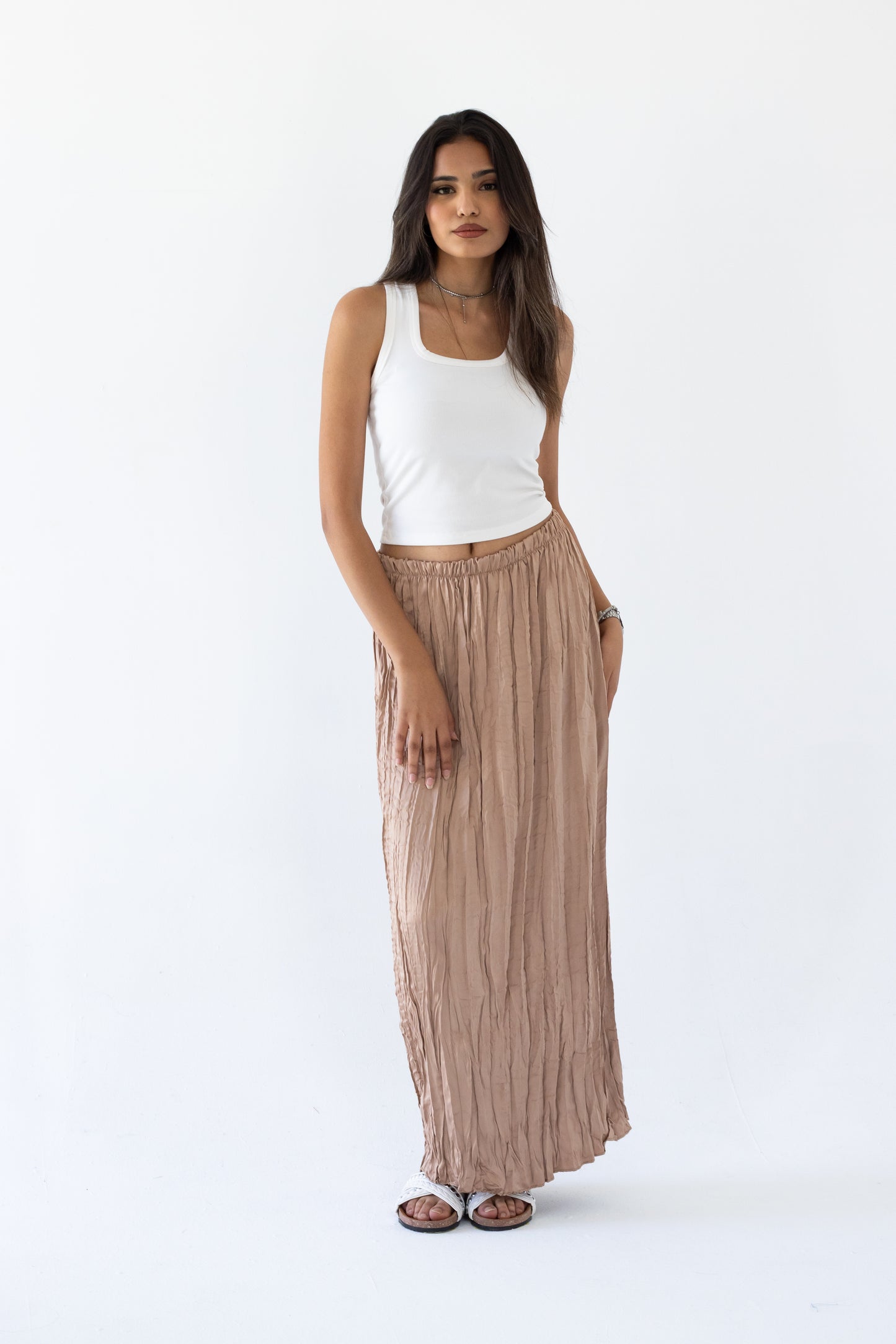 The Crinkled Skirt