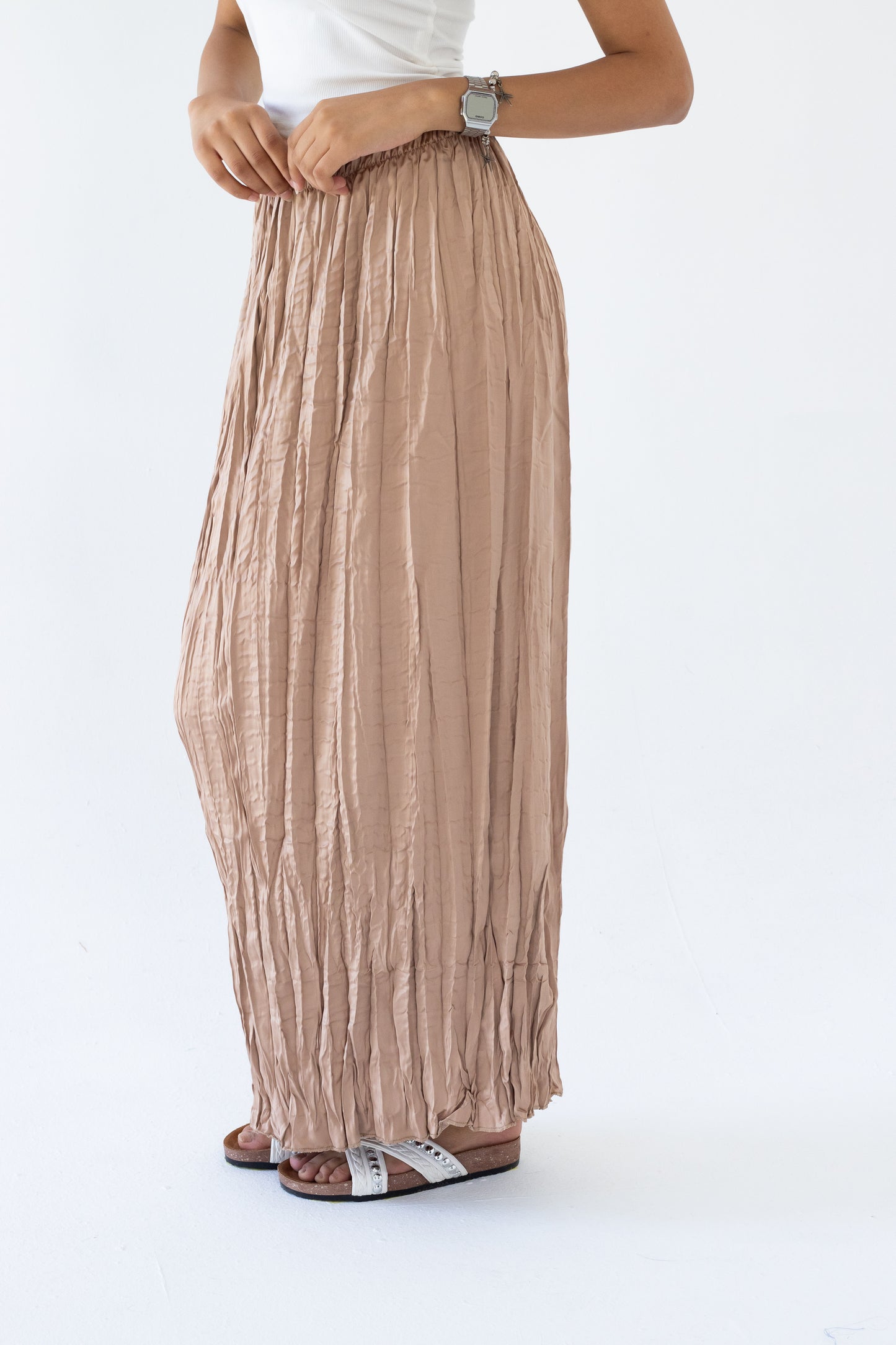 The Crinkled Skirt