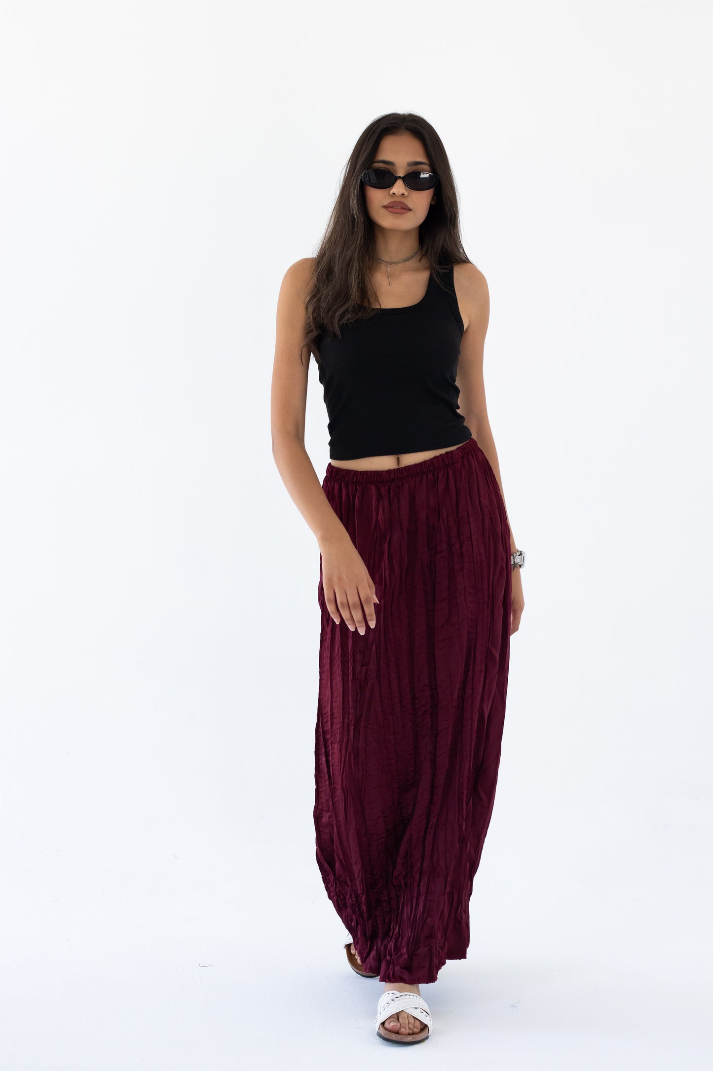 The Crinkled Skirt