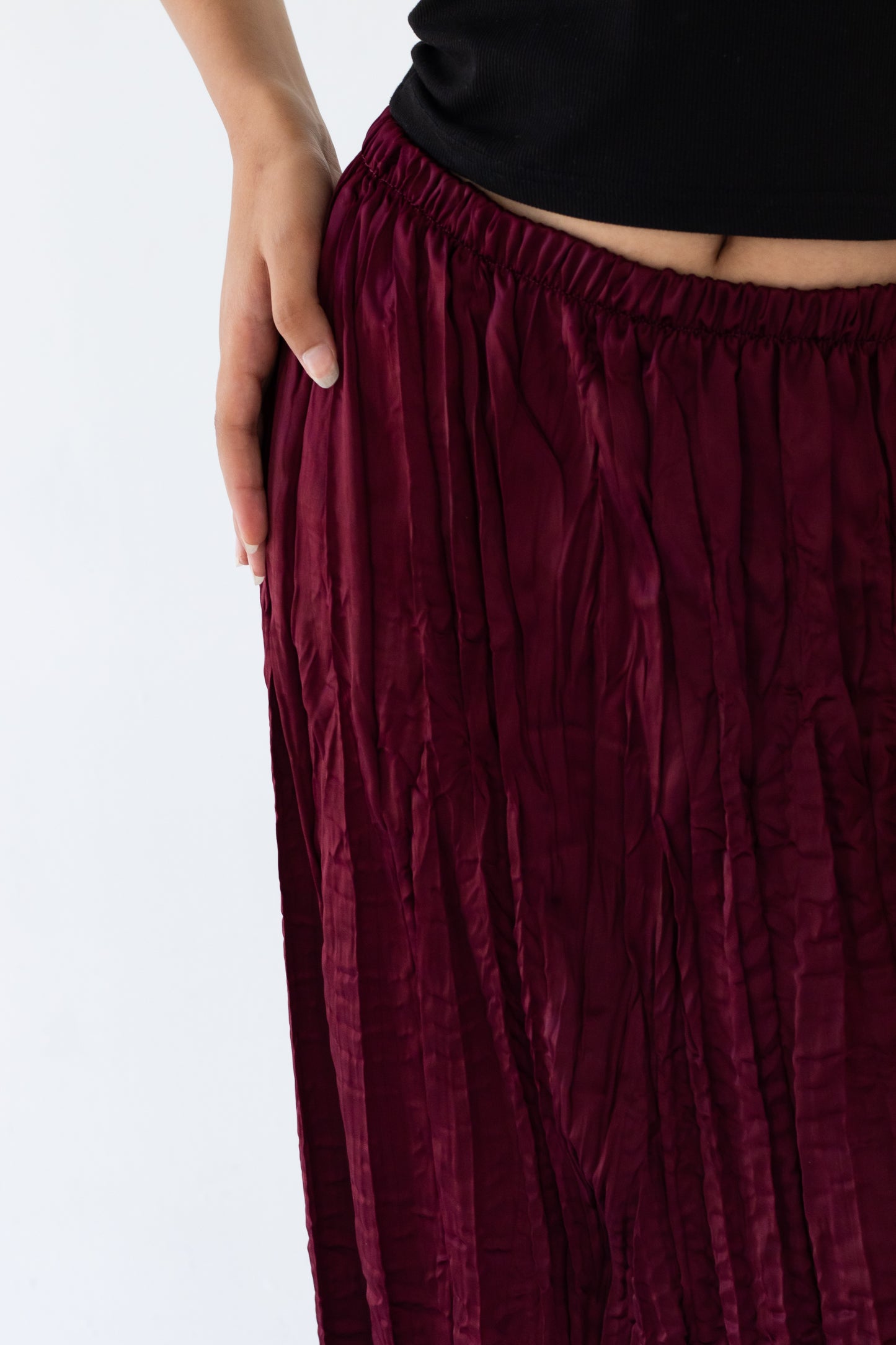 The Crinkled Skirt